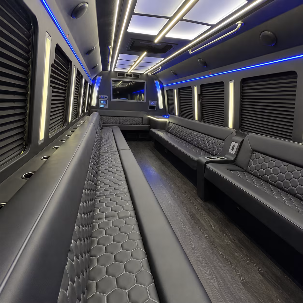 corporate party bus rental