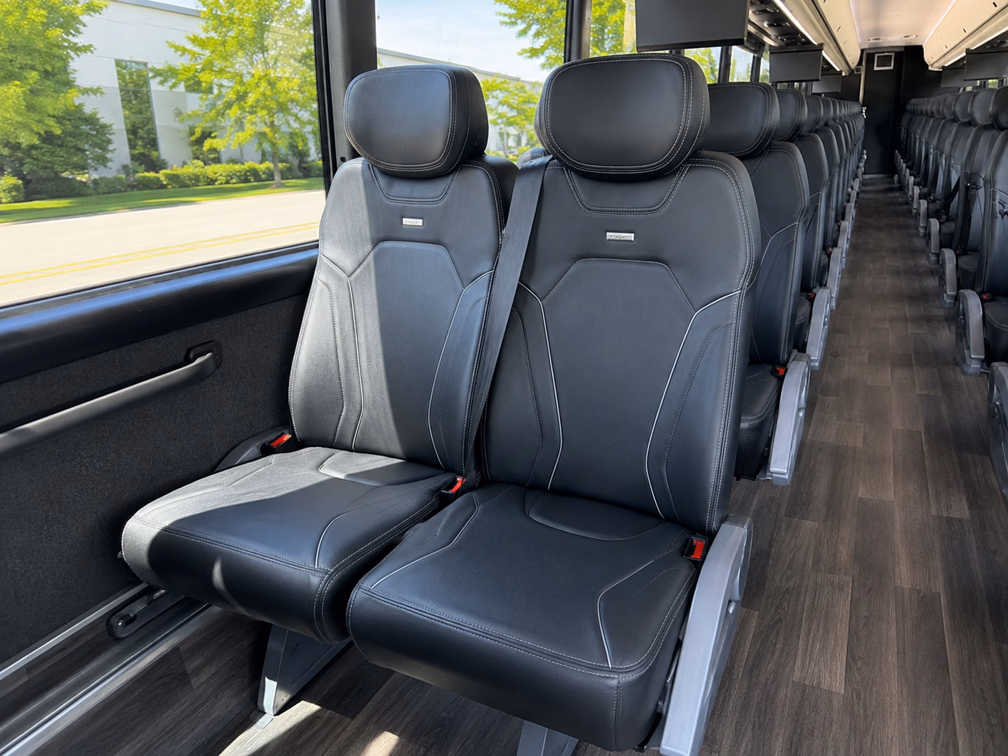 minnetonka wedding transportation onboard seating
