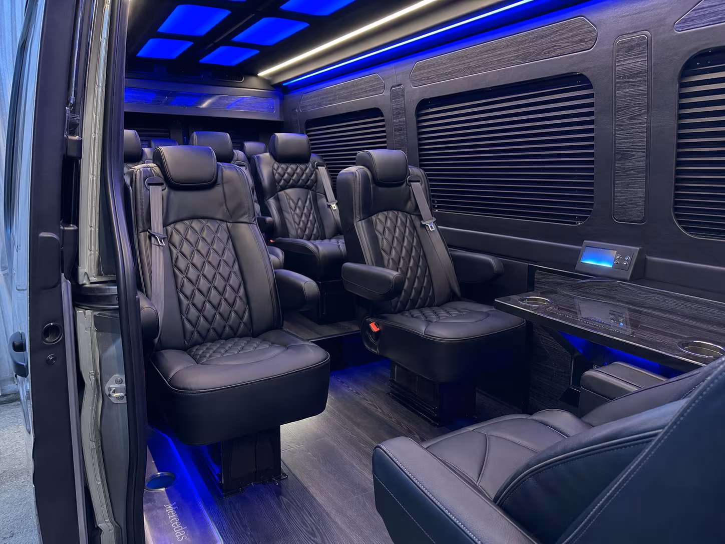 sprinter van transportation for groups and events across minnetonka