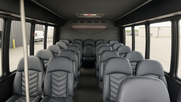 minnetonka 20 passenger minibus inside