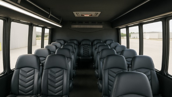 minnetonka 28 passenger minibus inside